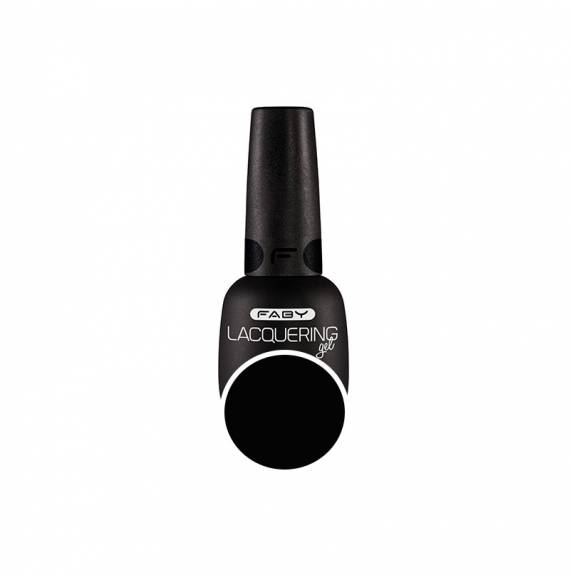 FABY LACQUERING GEL BLACK IS BLACK