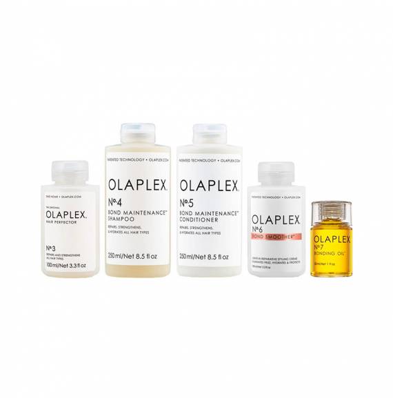 loco triunfante Asociación Olaplex Kit No 3, 4, 5, 6 & 7- ¡Pack ideal para un pelo sano!