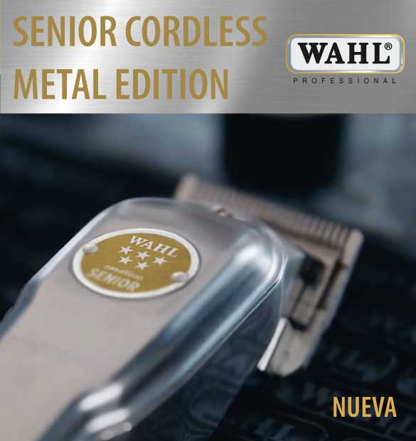 Cortapelos wahl senior sin cable metal edition